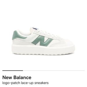 New Balance CT302s. Cream and Sage green. Men’s size 9/ women’s size 10.5